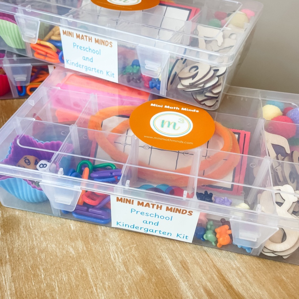 Mini Math Mind Home Kit- (activity guide and details @mini.math.minds on Insta) - Picture 3 of 14
